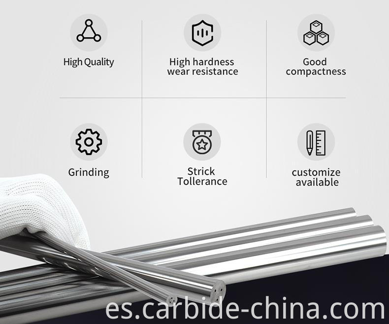 carbide rod.